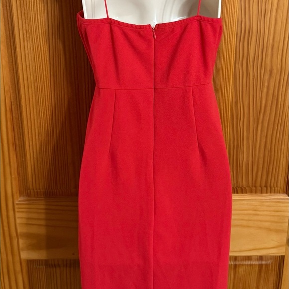 Princess Polly One-Shoulder Red Dress – Size US 6 (AU 10, EU 38) asymmetrical - Picture 4 of 8